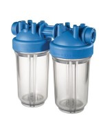 Корпус фильтра Atlas Filtri DP 10 BB duo Big Transparent 1