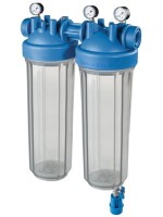 Корпус фильтра Atlas Filtri DP 20 BB duo Big S1 M Transporent 1