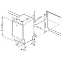 Встраиваемая посудомоечная машина Fabiano FBDW 5409 фото №2 — интернет-магазин Desire.md