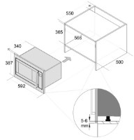 Cuptor cu microunde incorporabil Fabiano FBM 2602G Inox imaginea #2 — magazin online Desire.md