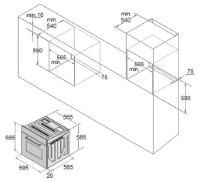 Электрический духовой шкаф Fabiano FBO 230 Lux Black фото №2 — интернет-магазин Desire.md
