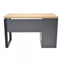 Masa de birou Deco 1200x600 Sonoma/Black imaginea #2 — magazin online Desire.md