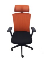 Scaun de birou ART ErgoStyle 720S HB Orange/Black imaginea #1 — magazin online Desire.md