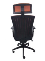 Scaun de birou ART ErgoStyle 720S HB Orange/Black imaginea #2 — magazin online Desire.md