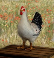 Садовая фигура Figuren Discounter Chicken (Z2503)