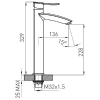 Baterie lavoar Ferro Florence BFL2LVL imaginea #2 — magazin online Desire.md