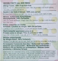 Pudra pentru față Clinique Stay-Matte Sheer Pressed Powder 101 Invisible Matte 7.6g imaginea #3 — magazin online Desire.md