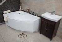 Ванна Polimat Frida 1 140x80 Left (S) (15488) фото №4 — интернет-магазин Desire.md