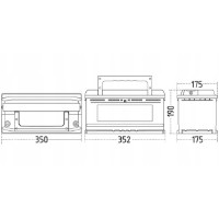 Acumulatoar auto Sznajder Carbon EFB 100 Ah (+left) 600 47 imaginea #2 — magazin online Desire.md