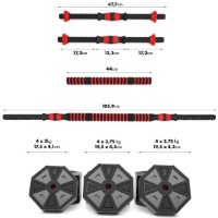 Набор штанга + гантели HMS 2in1 SGC30 фото №2 — интернет-магазин Desire.md