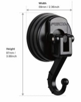 Suport prosop Feca D25 Chromium imaginea #3 — magazin online Desire.md