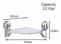 Полка Feca P Acrylic\Chromium (426211-9011) фото №3 — интернет-магазин Desire.md