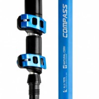 Треккинговые палки Spokey Compass BL/SV Set (926807) фото №3 — интернет-магазин Desire.md