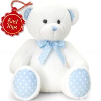 Jucărie de pluș Keel-Toys  Baby Spotty Bear (2 types in assortment) SN0779 