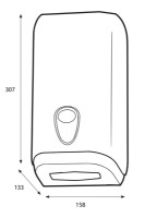 Диспенсер для бумаги Katrin Tissue Black (92605) фото №3 — интернет-магазин Desire.md