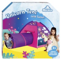 Cort cu tunel de joacă Micasa Unicorn Tent (402-18) 