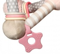 Jucărie cu sunătoare BabyOno Pyramid (0898/01) Pink imaginea #2 — magazin online Desire.md