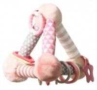 Jucărie cu sunătoare BabyOno Pyramid (0898/01) Pink imaginea #3 — magazin online Desire.md