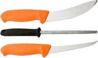 Cuțit Morakniv Hunting Set Orange + Sharpening Steel (12098)