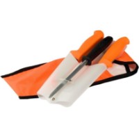 Cuțit Morakniv Hunting Set Orange + Sharpening Steel (12098) imaginea #4 — magazin online Desire.md