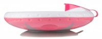 Placă cu ventuză BabyOno (1070/02) Pink  imaginea #2 — magazin online Desire.md