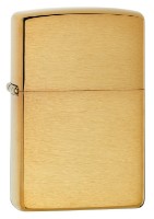 Зажигалка Zippo 168 Armor Brush Fin Brass Heavy Wall