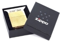 Brichetă Zippo 168 Armor Brush Fin Brass Heavy Wall imaginea #5 — magazin online Desire.md