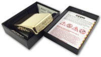 Зажигалка Zippo 169 Armor Hi Pol Brass Heavy Wall