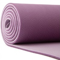 Covoraș fitness Bodhi Yoga Lotus Pro Audergine 6mm