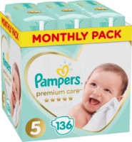 Scutece Pampers Premium Care Junior 5/136pcs imaginea #1 — magazin online Desire.md