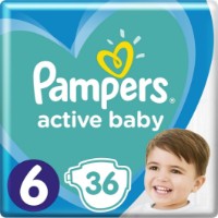 Подгузники Pampers Active Baby Extra Large 6/36pcs фото №1 — интернет-магазин Desire.md