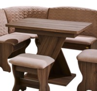 Masă pentru bucătărie Ambianta Saxonia Nut imaginea #1 — magazin online Desire.md