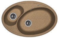 Кухонная мойка Florentina Selena Cafeniu (20.265.E0780.105)