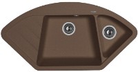 Кухонная мойка Florentina Vesta Moka (20.285.E1005.303)