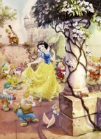 Fototapete Komar 4-494 Dansing Snow White  imaginea #1 — magazin online Desire.md