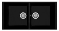 Кухонная мойка Plados Elegance AM8620ST NS N6 Deep Black