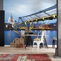 Фотообои Komar 8-924 Millenium Bridge  фото №2 — интернет-магазин Desire.md