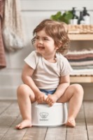 Детский горшок BabyBjorn Smart Potty White (051221A) фото №3 — интернет-магазин Desire.md