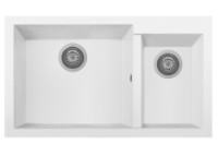 Chiuvetă de bucătărie Plados One ON8620ST NS N1 Pure White