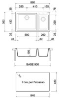 Chiuvetă de bucătărie Plados One ON8620ST UG55 Sahara imaginea #2 — magazin online Desire.md