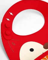 Слюнявчик Skip Hop Fold & Go Zoo Fox (9I415310) фото №4 — интернет-магазин Desire.md