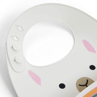 Слюнявчик Skip Hop Fold & Go Zoo Lama (9I414910) фото №2 — интернет-магазин Desire.md