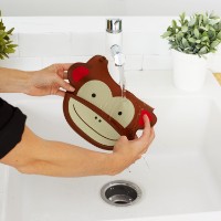 Слюнявчик Skip Hop Fold & Go Zoo Monkey (232201) фото №3 — интернет-магазин Desire.md