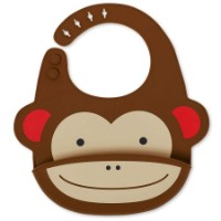 Слюнявчик Skip Hop Fold & Go Zoo Monkey (232201)