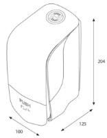Дозатор жидкого мыла Katrin Inclusive White (77335) фото №3 — интернет-магазин Desire.md