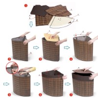 Корзина для белья Tatkraft Athena 48L (11250) фото №3 — интернет-магазин Desire.md