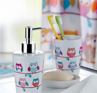 Набор для ванной комнаты Testrut Owl (282469) фото №5 — интернет-магазин Desire.md