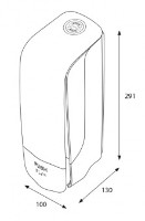 Дозатор жидкого мыла Katrin Inclusive Black (77397) фото №3 — интернет-магазин Desire.md