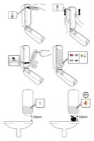 Dozator săpun lichid Tork S4 White (561600) imaginea #4 — magazin online Desire.md