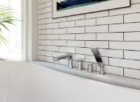 Смеситель для ванны Ferro Square BAQ11A  фото №2 — интернет-магазин Desire.md